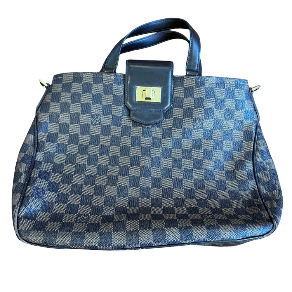 Louis Vuitton Cabas Roseberry Tote | Damier Ebene Canvas | Authentic